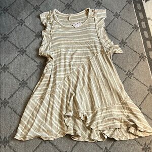 Free People Between The Lines Mini Dress